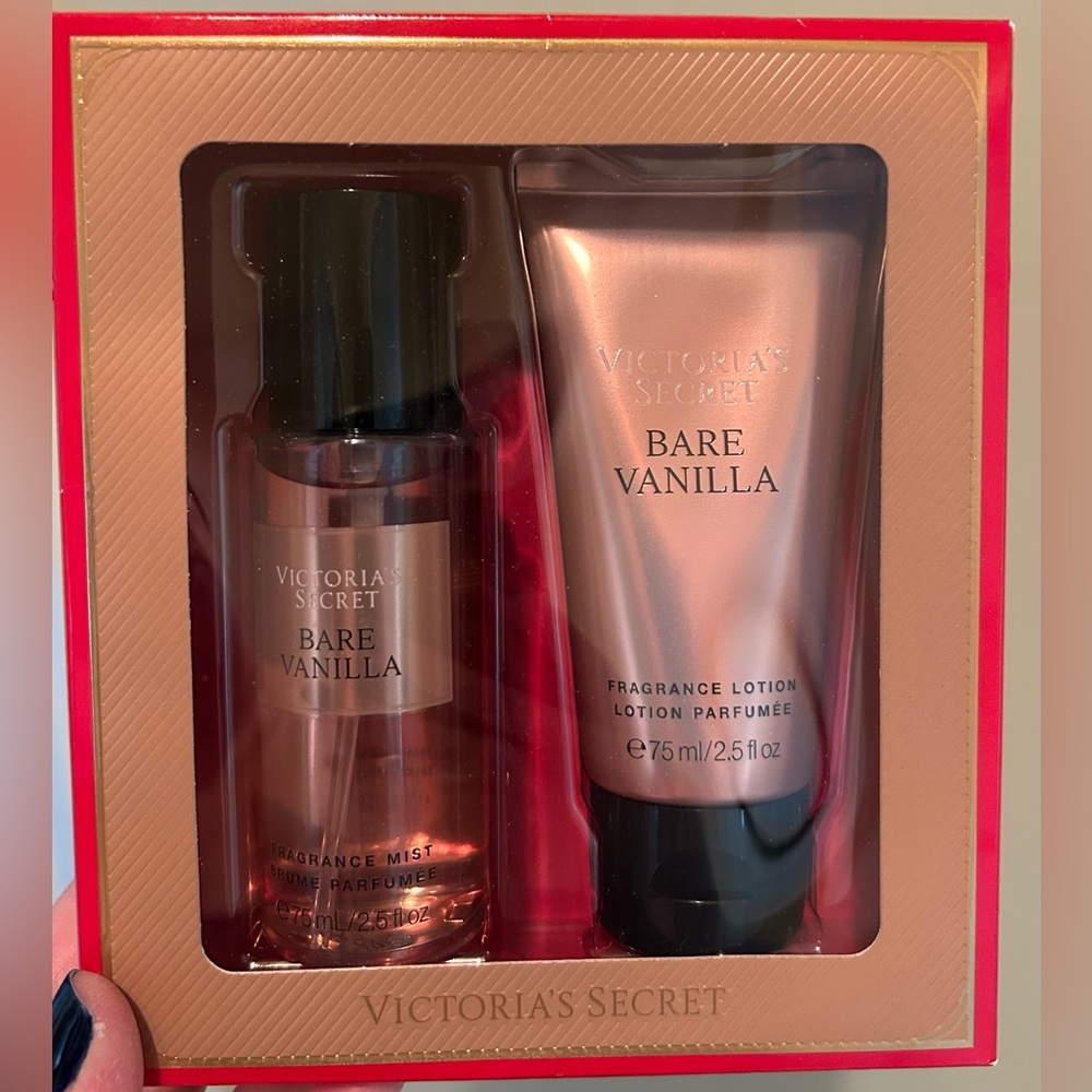 Victoria's Secret Bare Vanilla Body Care Set